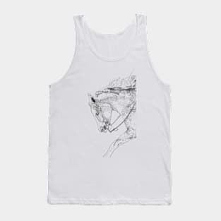 Horse Sketch Tank Top